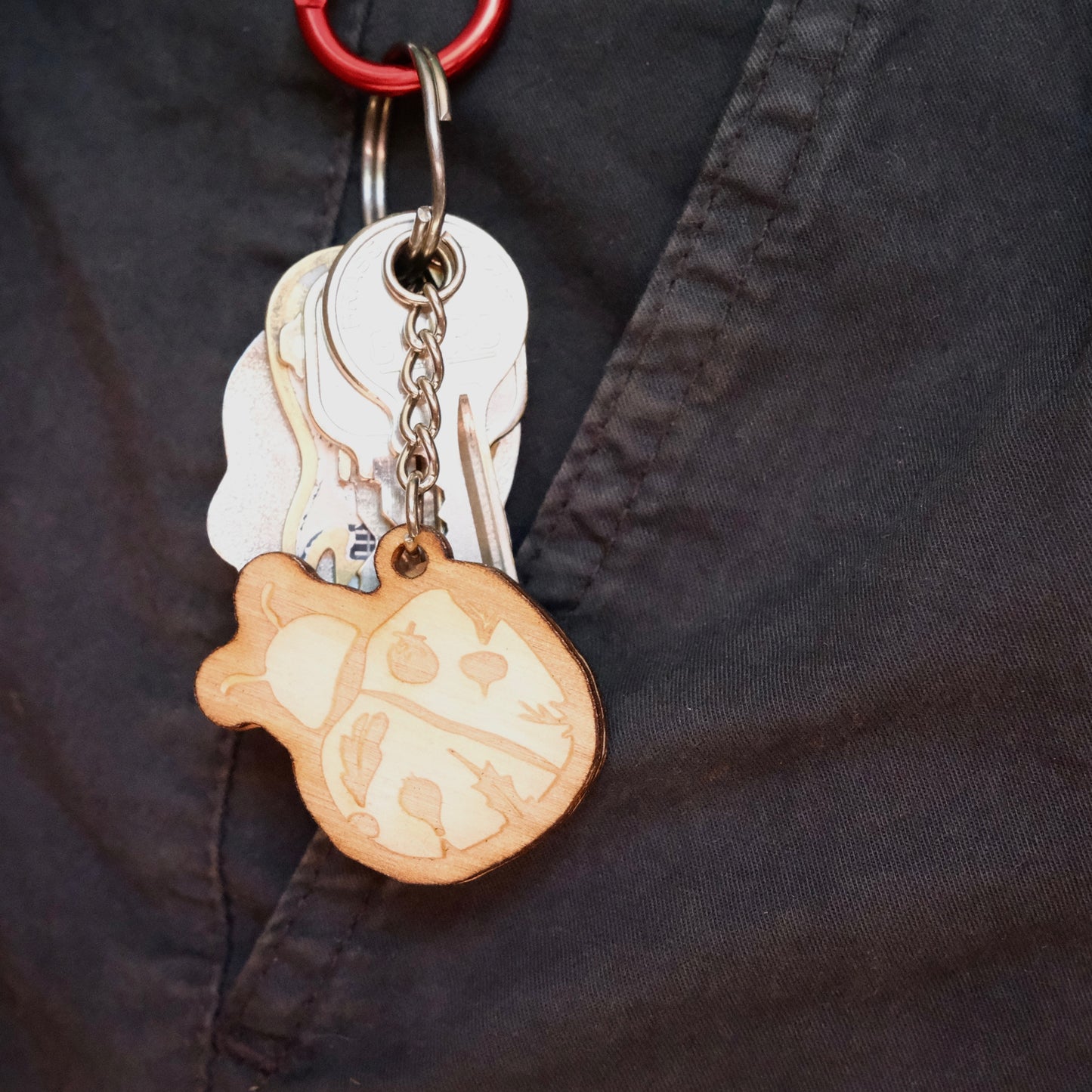 Wooden Keychain